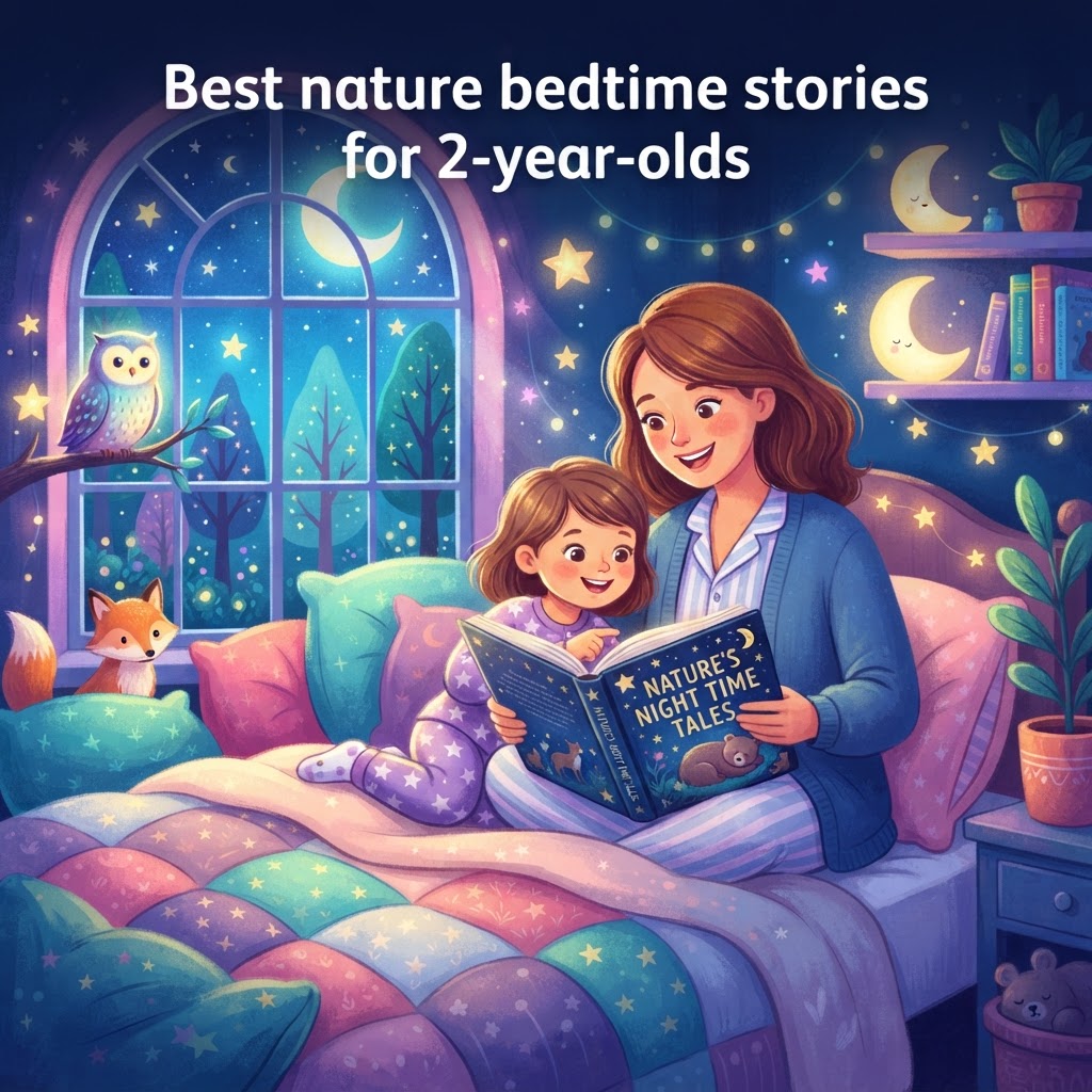 Featured image for Best nature bedtime stories for 2-year-olds - InstaTales AI storytelling blog