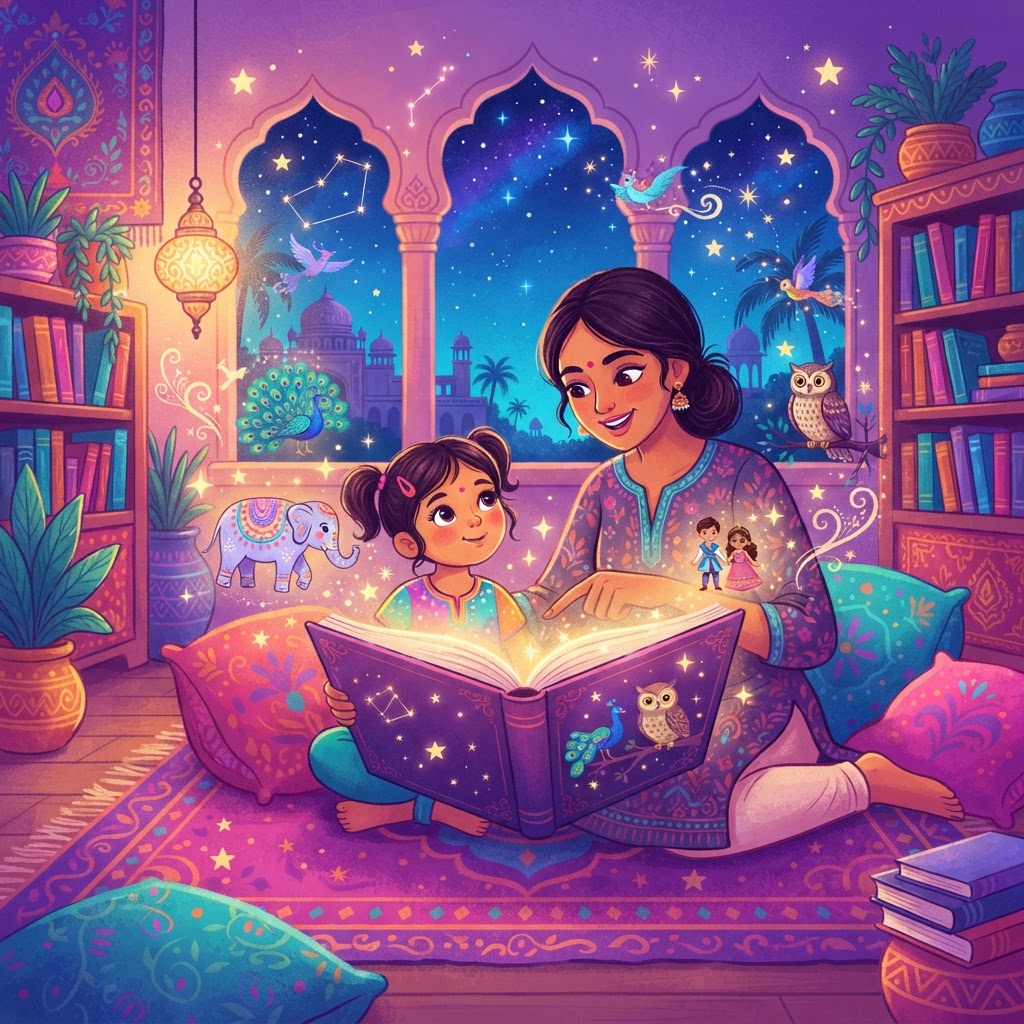 Featured image for Stories from India for Children: 5 Tale Ideas - InstaTales AI storytelling blog