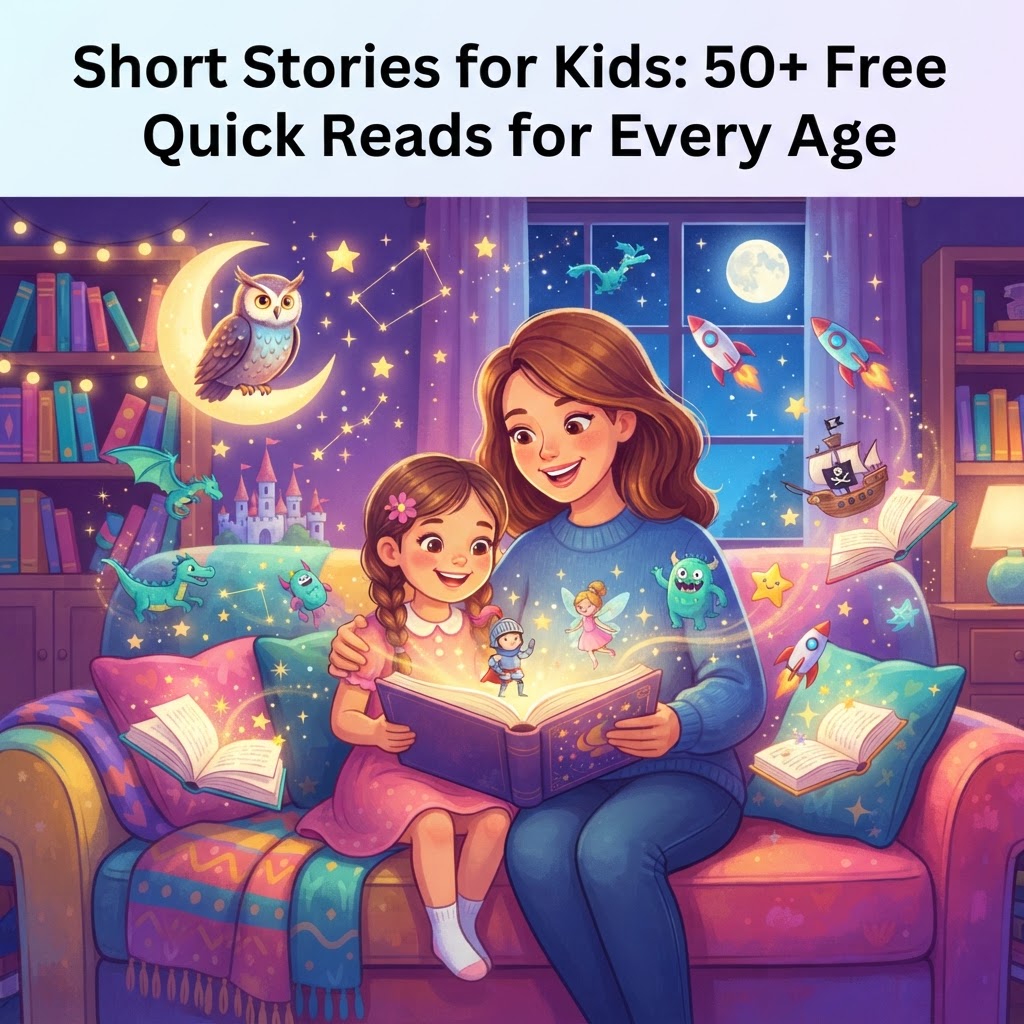 Short Stories for Kids: 50+ Free Quick Reads - InstaTales AI blog
