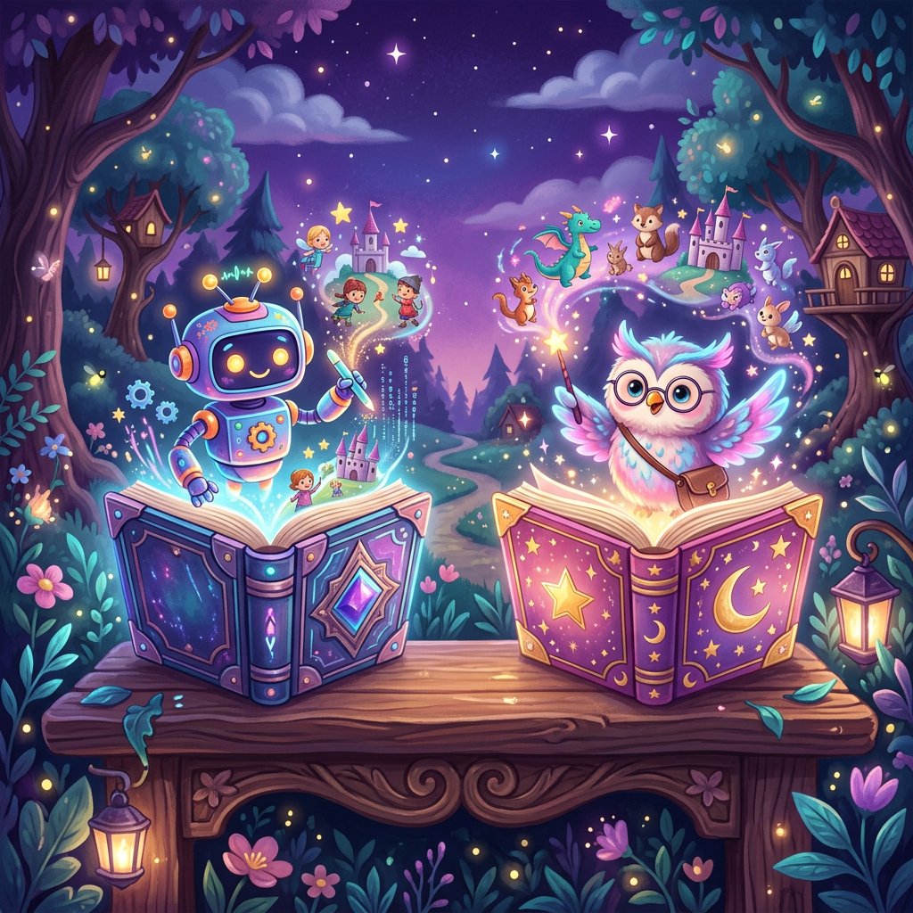 Featured image for ChatGPT vs InstaTales: Which AI Story Generator Is Better for Kids in 2026? - InstaTales AI storytelling blog