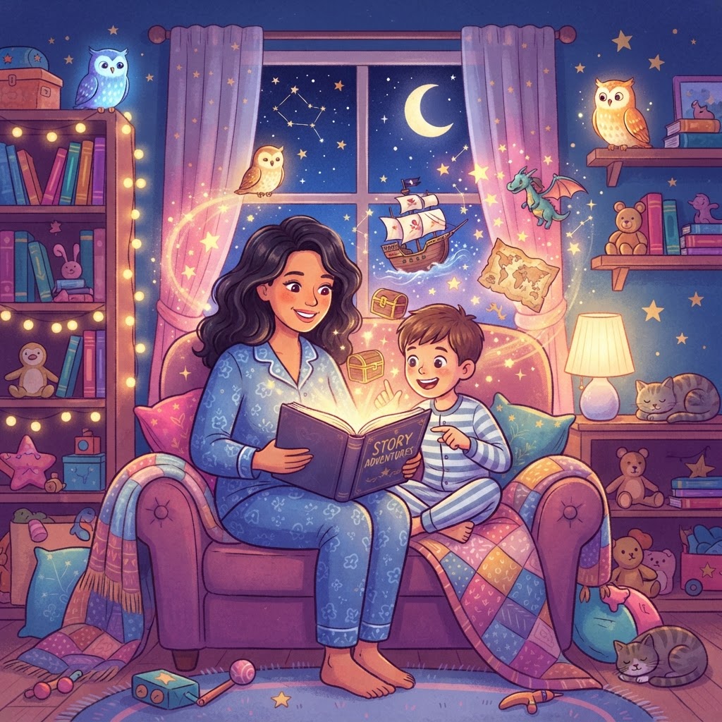 Featured image for Best adventure bedtime stories for 10-year-olds - InstaTales AI storytelling blog