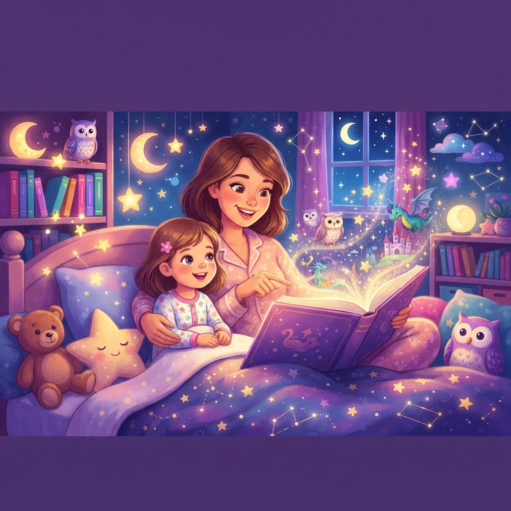 Featured image for Best bedtime bedtime stories for 4-year-olds - InstaTales AI storytelling blog
