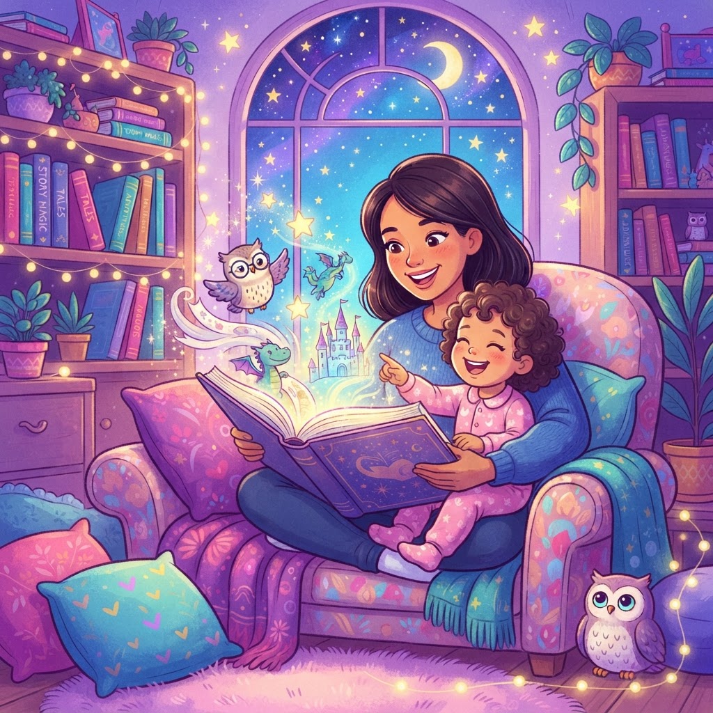 Featured image for 10 Tips for Reading to a Fussy Toddler - InstaTales AI storytelling blog