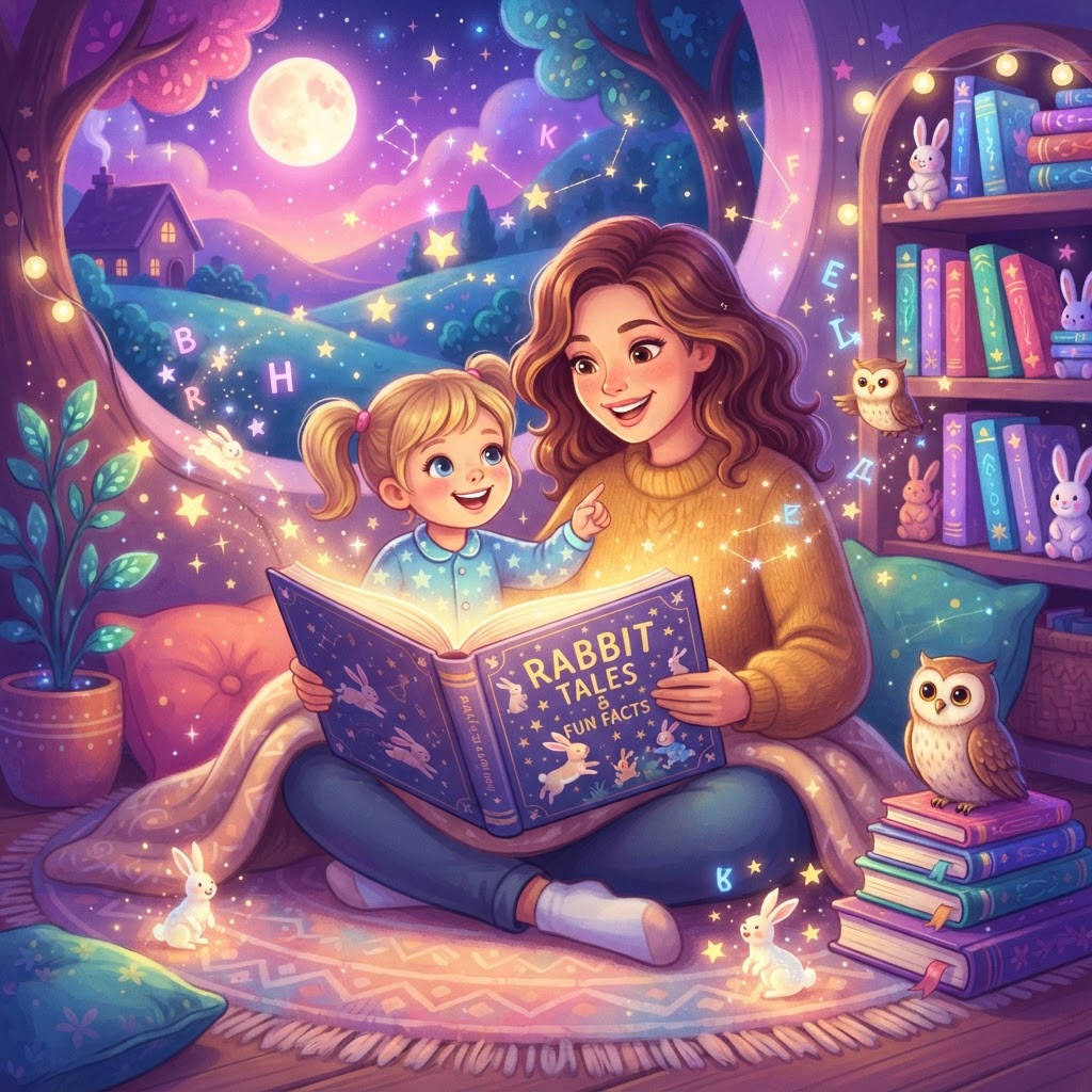 Featured image for Rabbits stories for kids: tales and fun facts - InstaTales AI storytelling blog