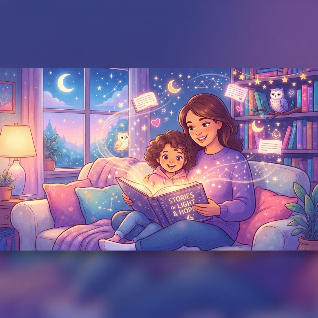 Featured image for AI Stories for Grief: Helping Children Cope - InstaTales AI storytelling blog