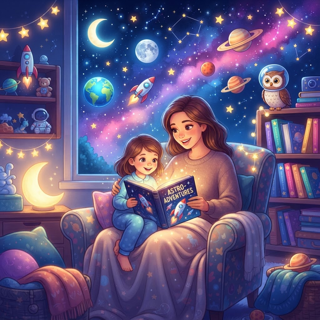 Featured image for Best Astronauts Bedtime Stories for Kids - InstaTales AI storytelling blog