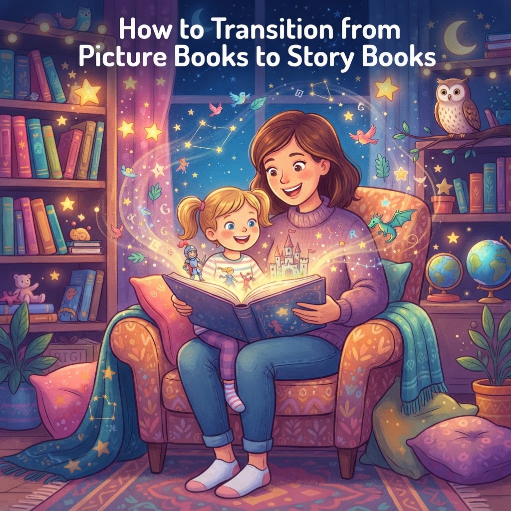 Transitioning From Picture Books to Story Books