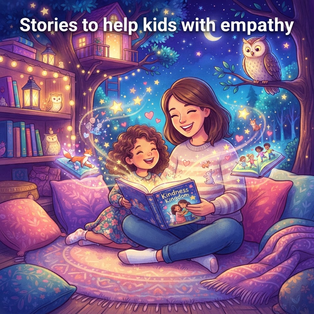 Featured image for Empathy Stories for Kids: A Parent's Guide - InstaTales AI storytelling blog