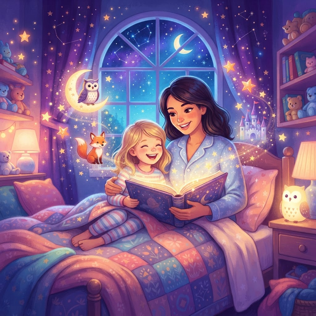 Featured image for Teaching patience through bedtime stories - InstaTales AI storytelling blog