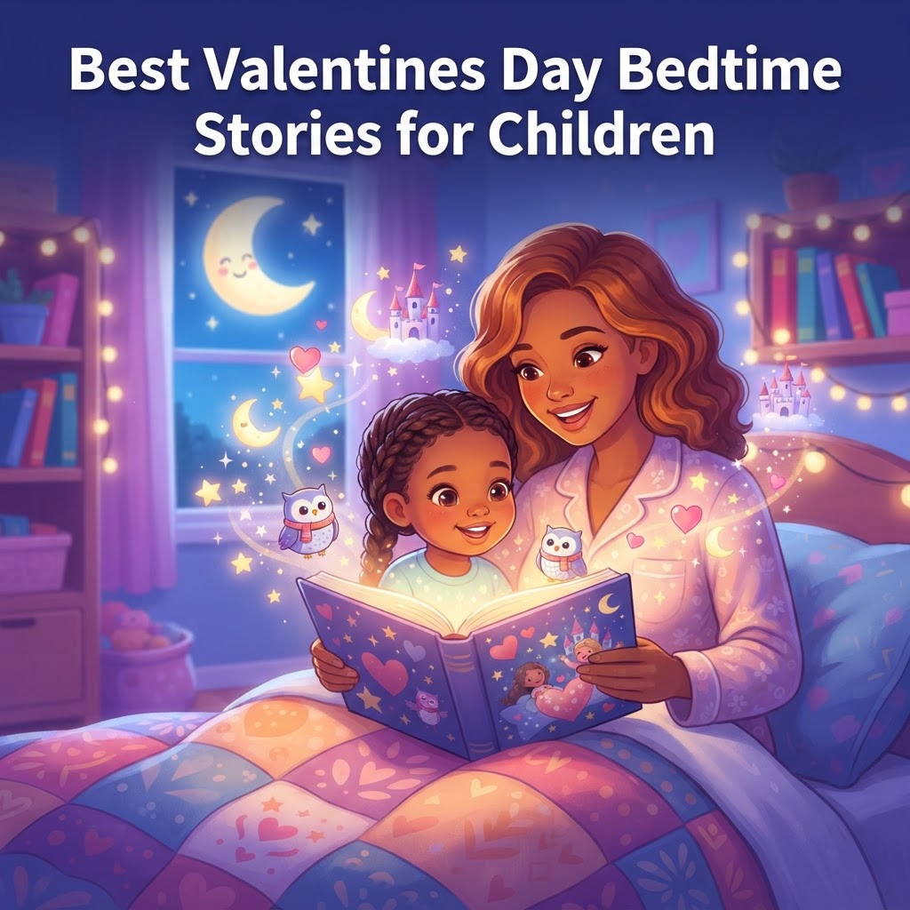 Featured image for Best Valentines Day Bedtime Stories for Kids - InstaTales AI storytelling blog