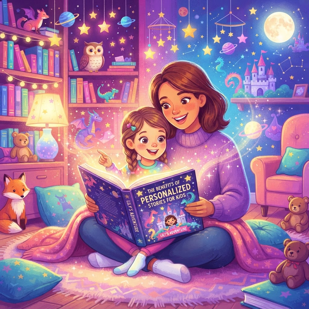 Featured image for 7 Benefits of Personalized Stories for Kids - InstaTales AI storytelling blog