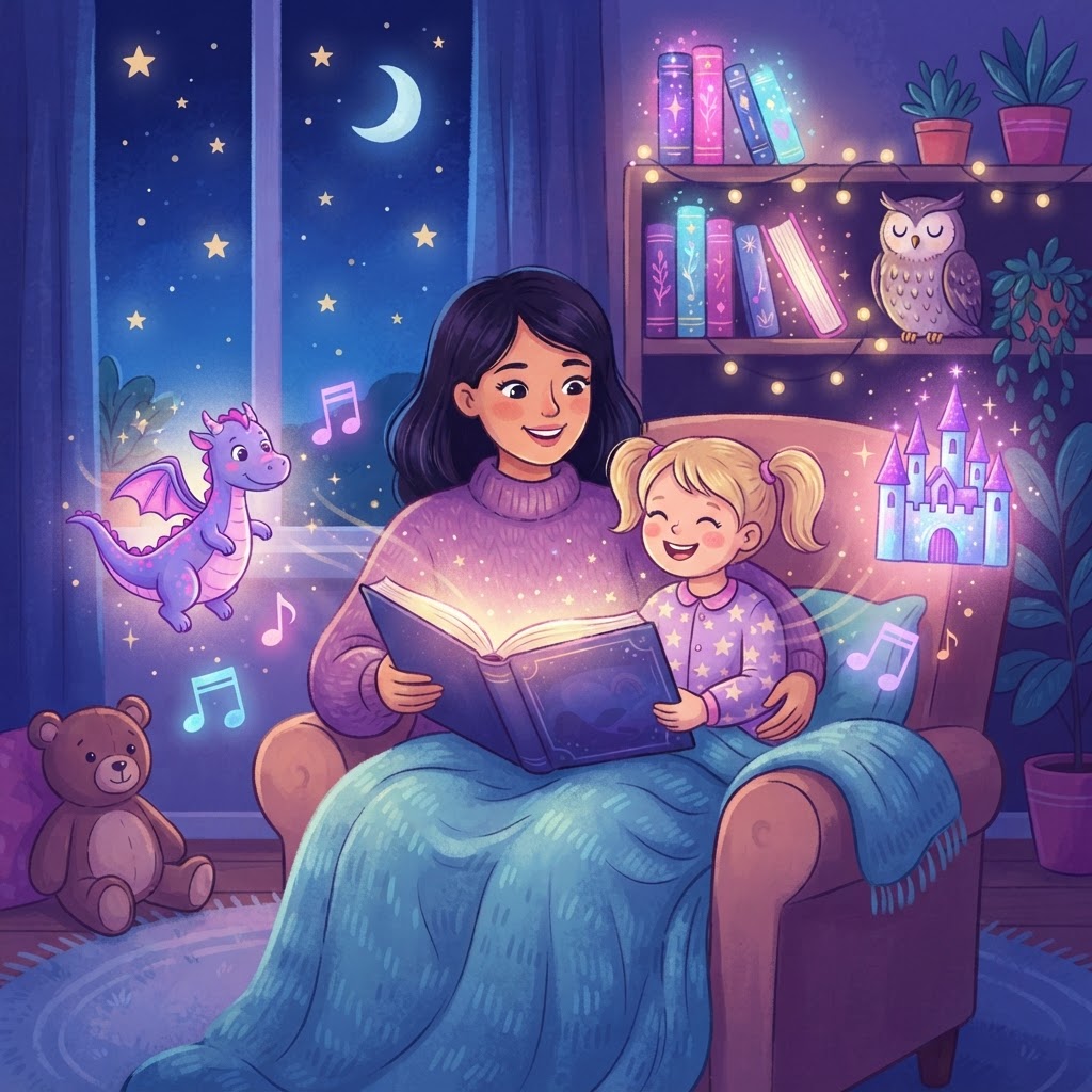 Featured image for Bedtime Stories When Your Child Wont Go to Sleep - InstaTales AI storytelling blog