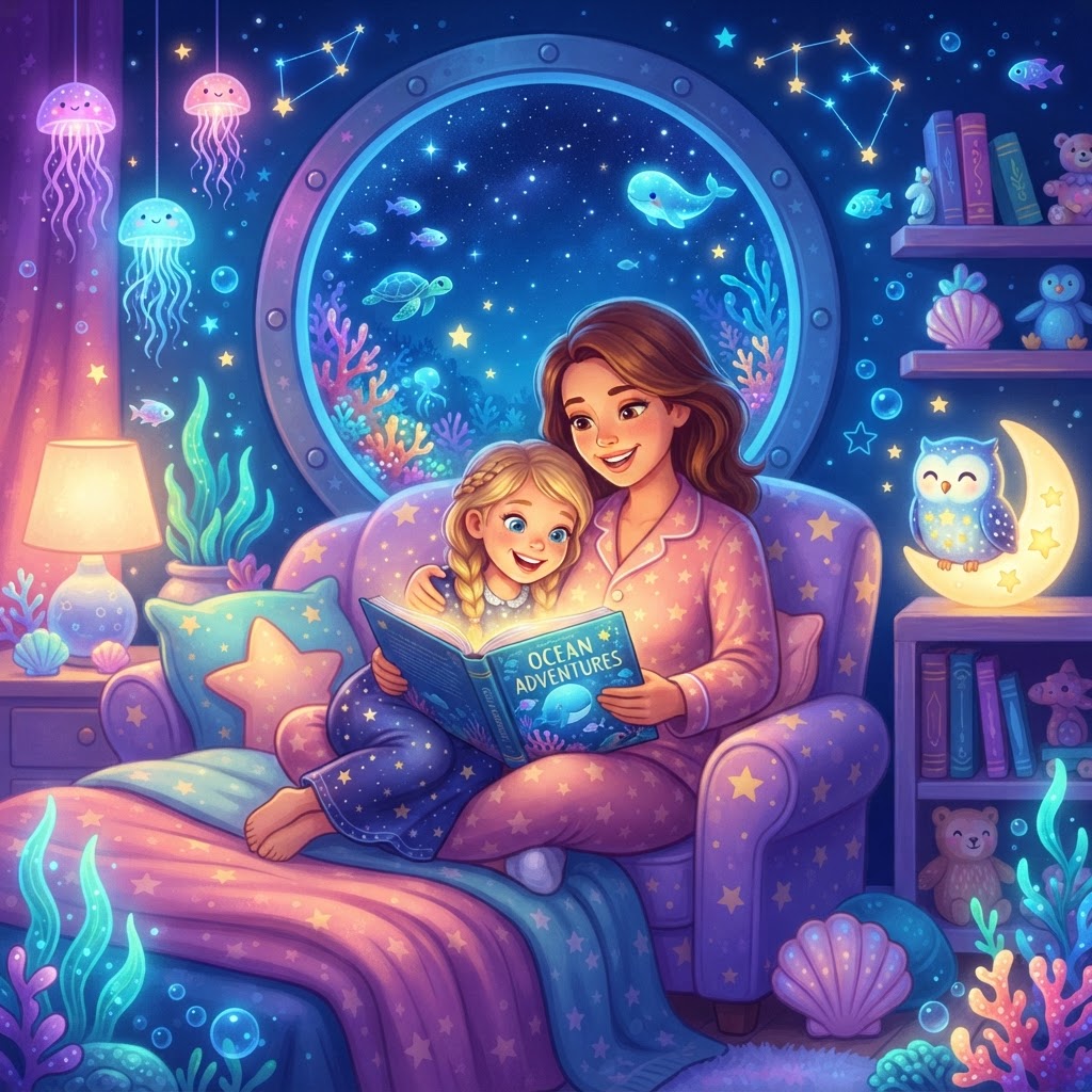 Featured image for Best ocean bedtime stories for 8-year-olds - InstaTales AI storytelling blog