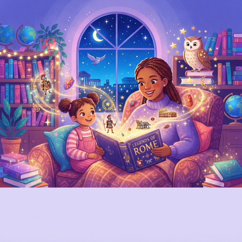 Featured image for Roman Stories for Kids: Gods, Heroes & Fun - InstaTales AI storytelling blog