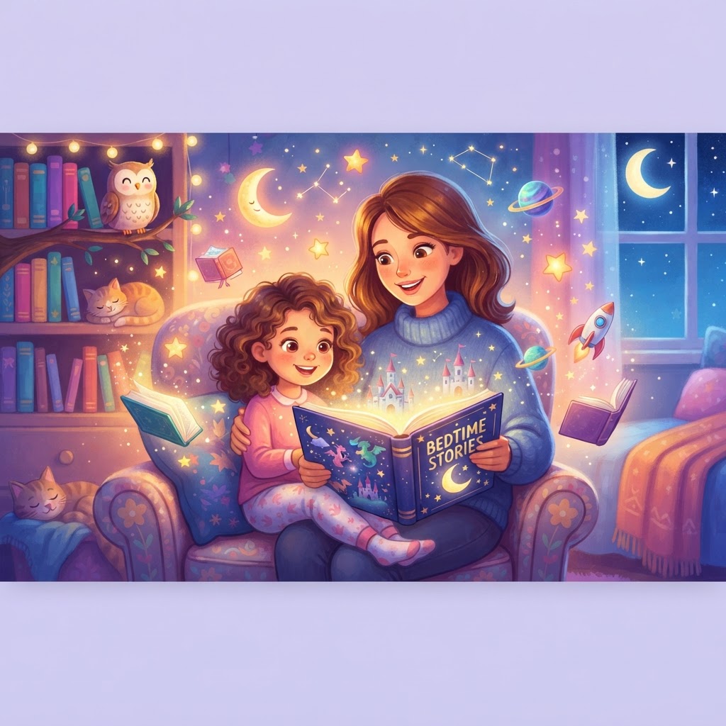 Featured image for Best kind bedtime stories for 5-year-olds - InstaTales AI storytelling blog