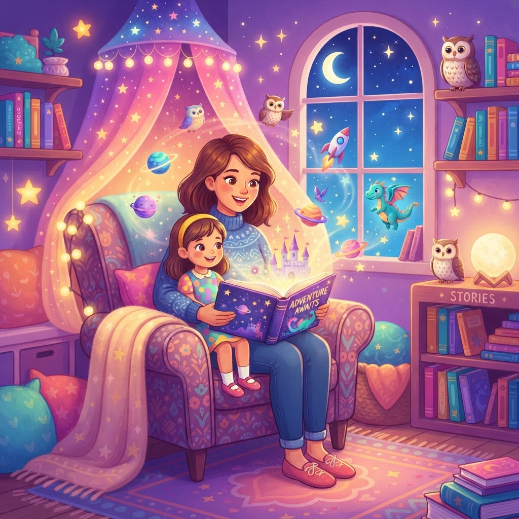 Featured image for 10 Cozy Reading Space Tips Kids Will Love - InstaTales AI storytelling blog