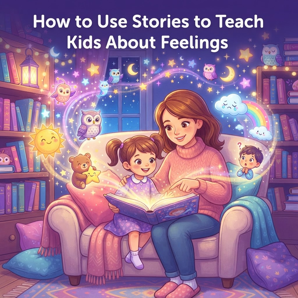 Featured image for Feelings Stories for Kids: A Parent’s Guide - InstaTales AI storytelling blog
