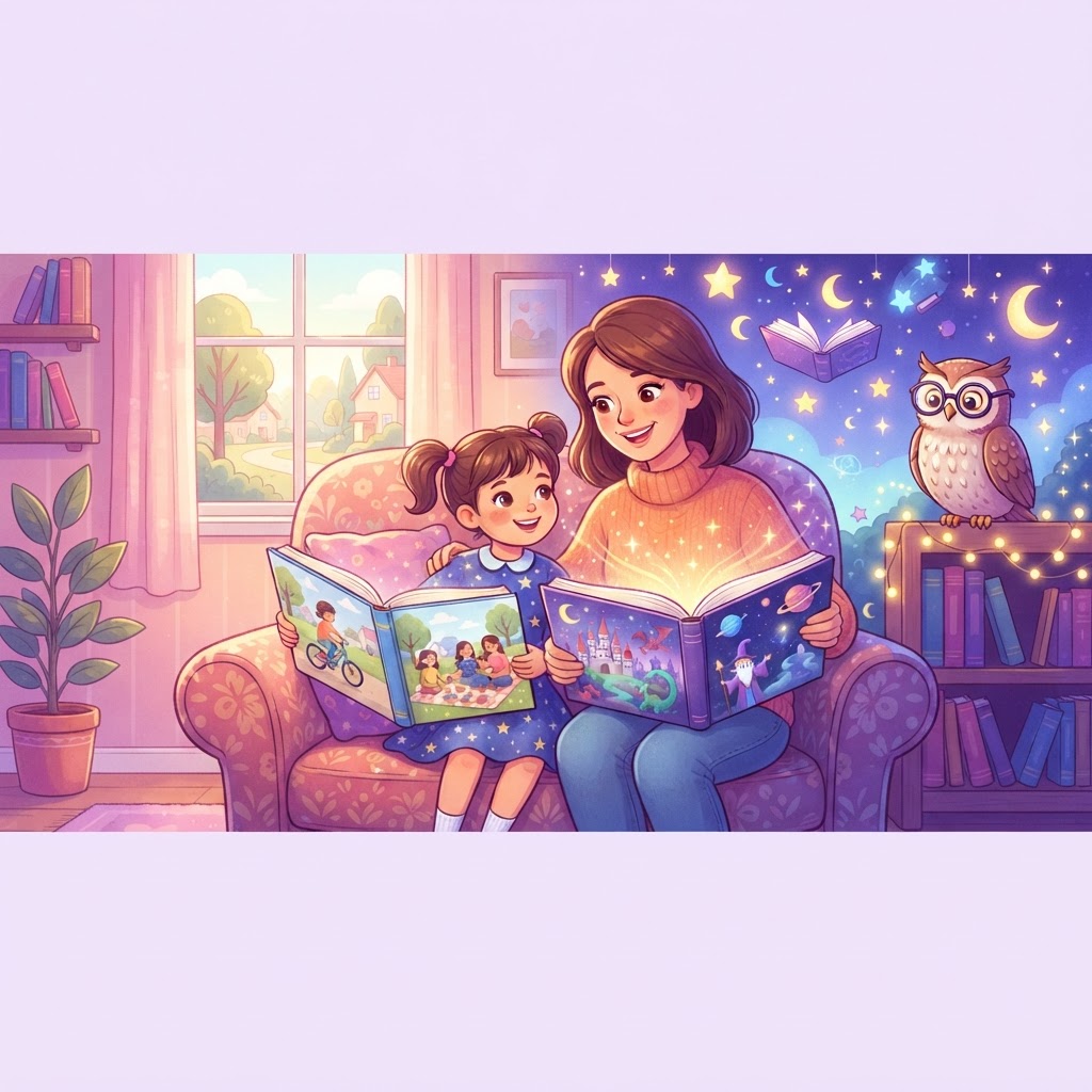 Featured image for Realistic vs Fantasy Stories for Kids: Which Helps? - InstaTales AI storytelling blog