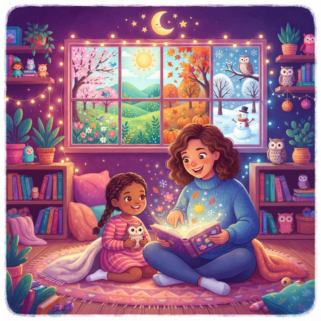 Featured image for Seasons Stories for Kids: A Parent’s Guide - InstaTales AI storytelling blog
