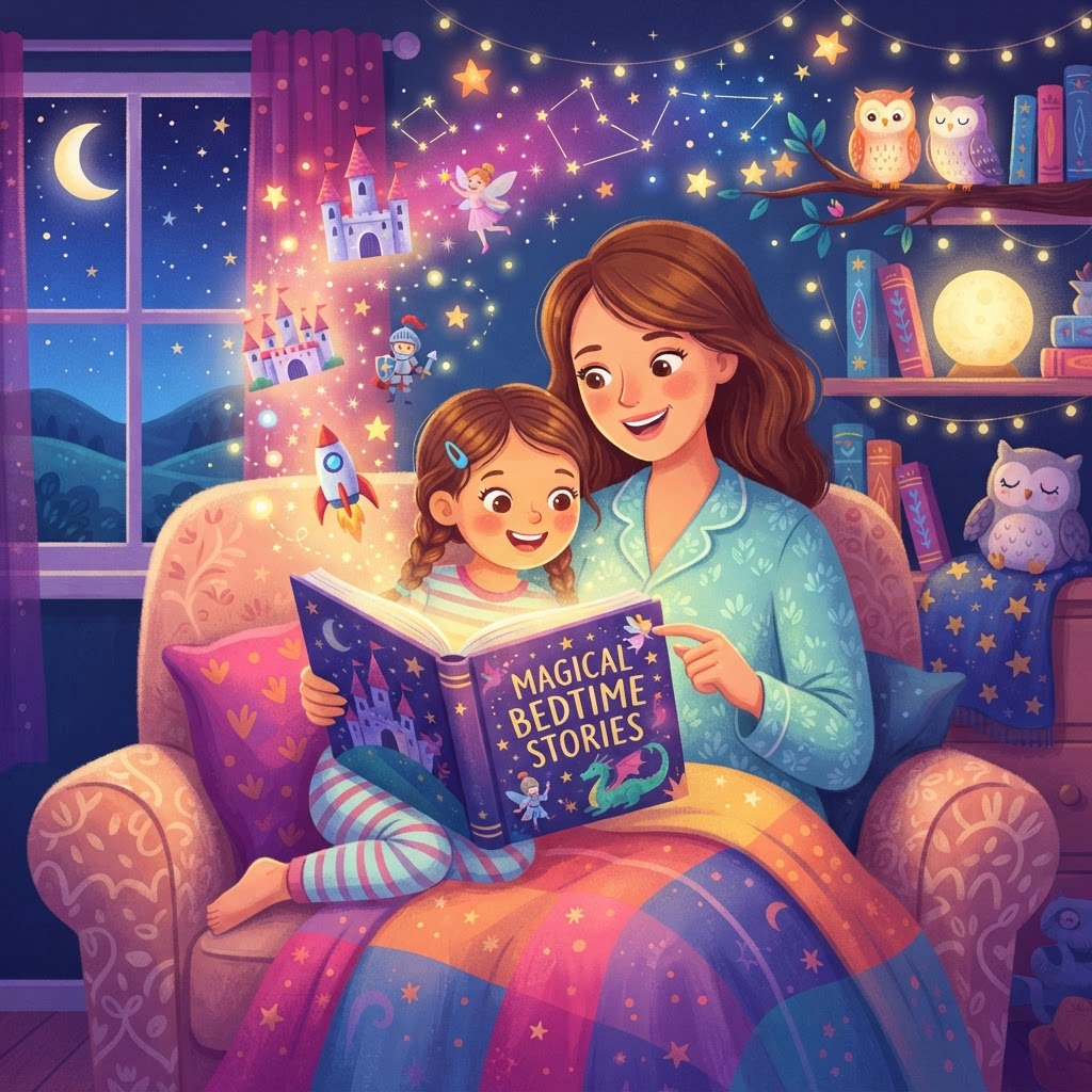 Featured image for Best adventure bedtime stories for 6-year-olds - InstaTales AI storytelling blog