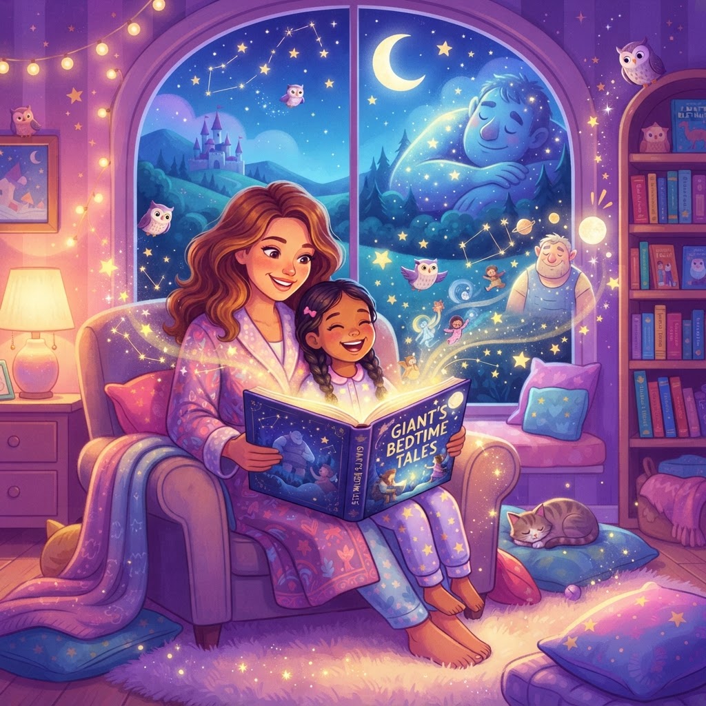 Featured image for Best Giants Bedtime Stories for Kids - InstaTales AI storytelling blog