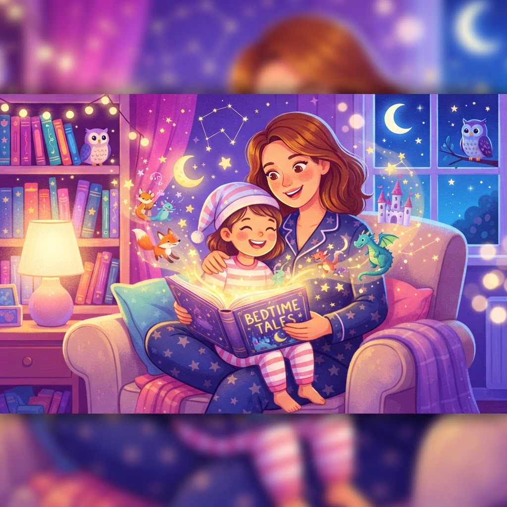 Featured image for 5 Stories for Kids Who Are Bored at Bedtime - InstaTales AI storytelling blog