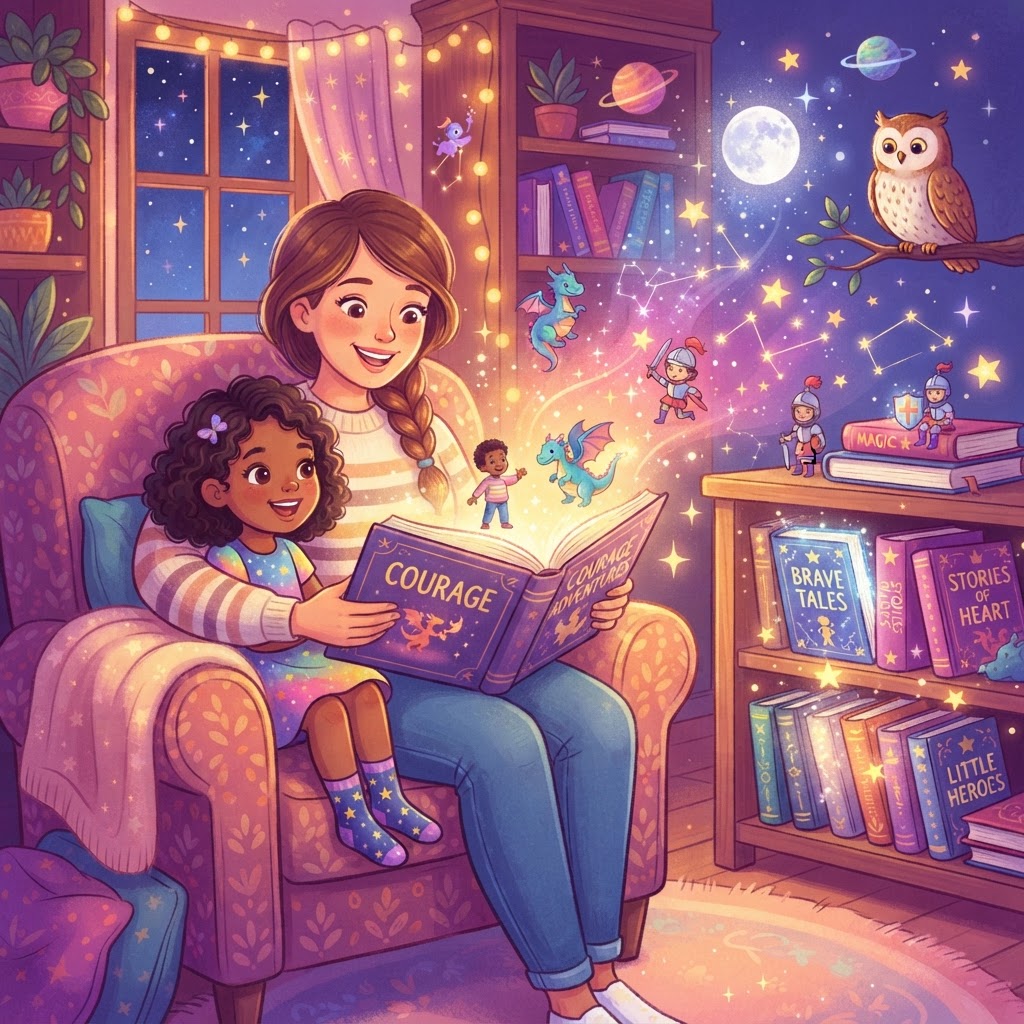 Featured image for 25 courage story ideas for kids - InstaTales AI storytelling blog