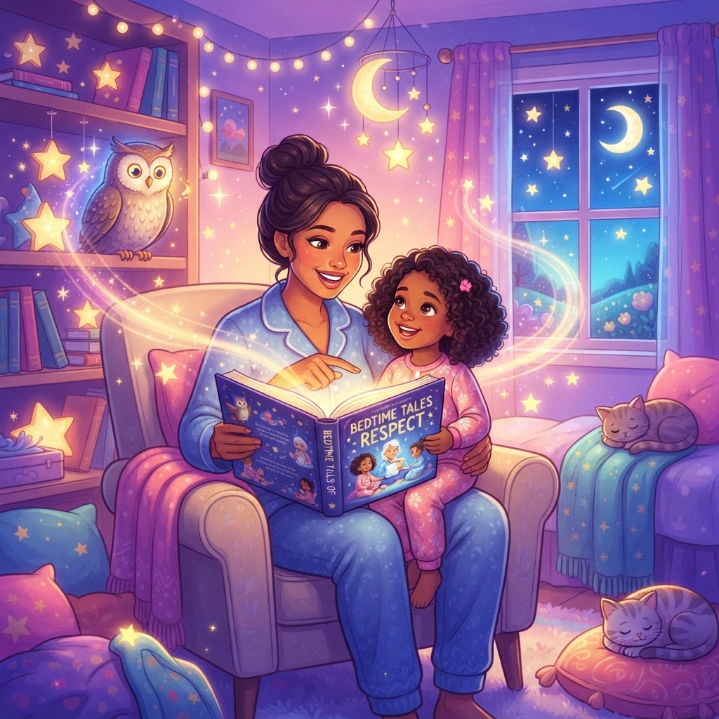 Featured image for Teaching respect through bedtime stories - InstaTales AI storytelling blog