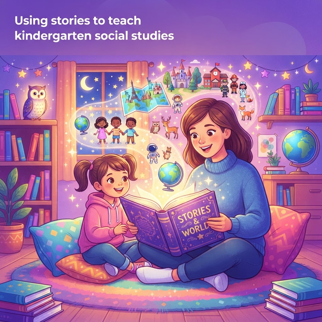 Featured image for Kindergarten Social Studies Stories That Teach - InstaTales AI storytelling blog