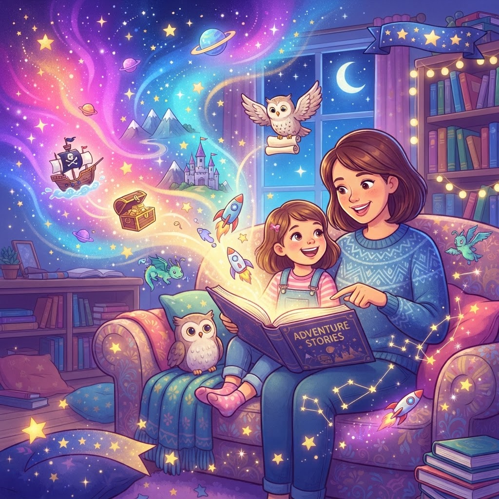 Featured image for 15 adventure story ideas for kids - InstaTales AI storytelling blog