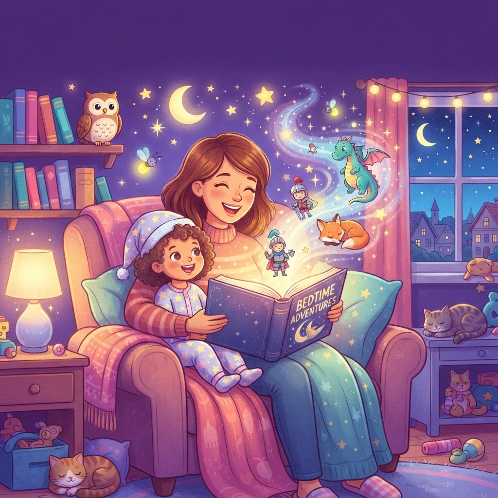 Featured image for Best sharing bedtime stories for 2-year-olds - InstaTales AI storytelling blog