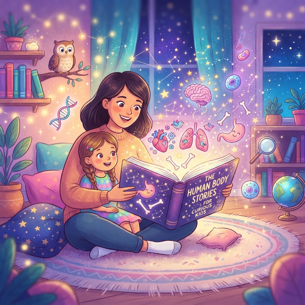 Featured image for The Human Body for Kids: Stories That Spark Wonder - InstaTales AI storytelling blog
