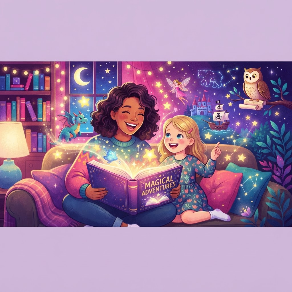 Featured image for 7 Storytelling-Games for Kids That Build Skills - InstaTales AI storytelling blog