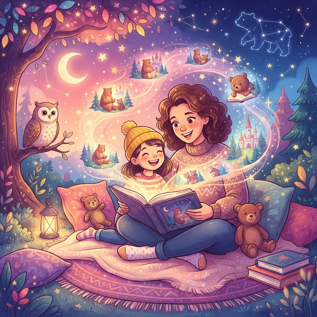 Featured image for Bears stories for kids: tales and fun facts - InstaTales AI storytelling blog