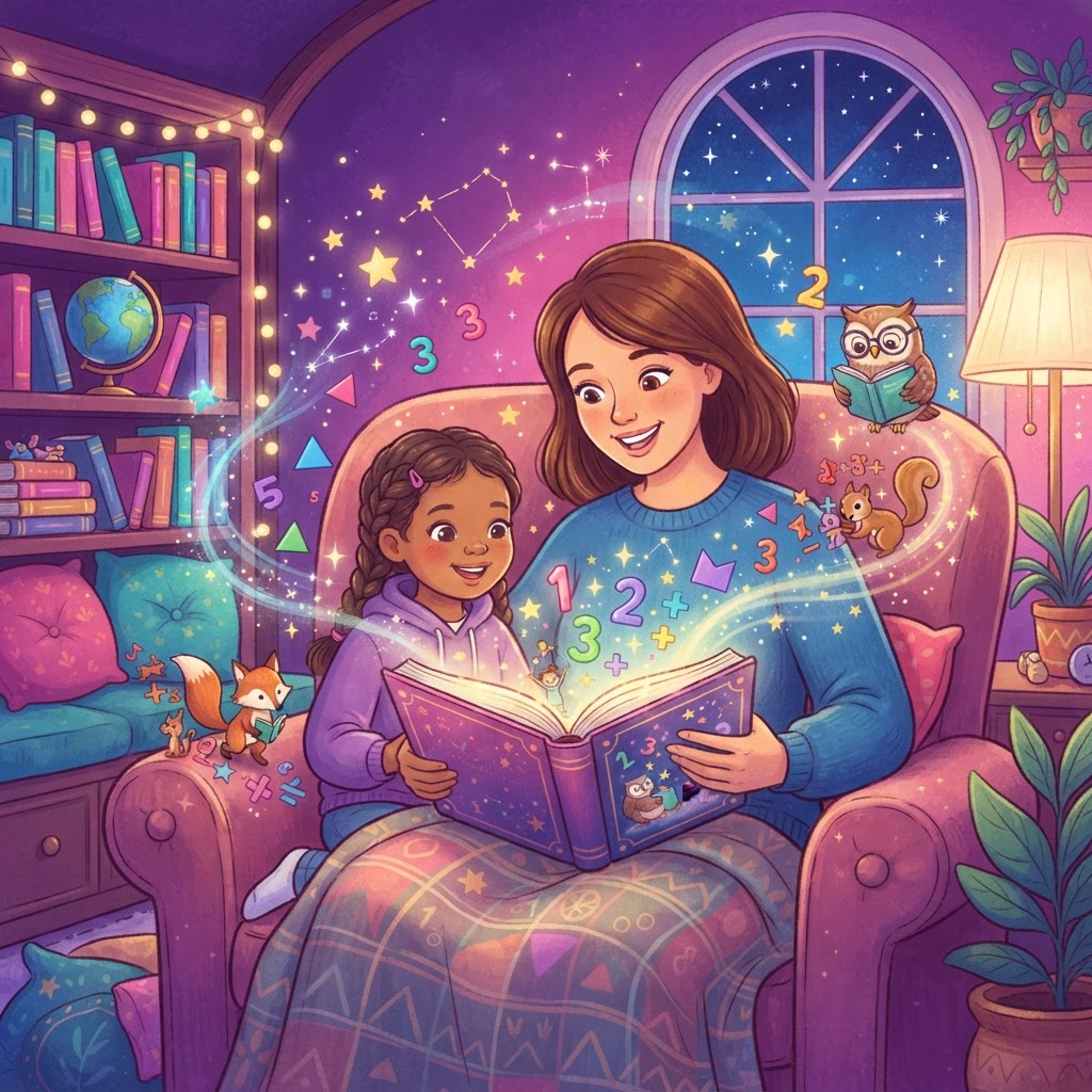 Featured image for Math Stories for Kids: Teach Early Concepts - InstaTales AI storytelling blog