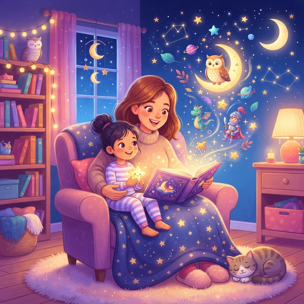 Featured image for Teaching self-control through bedtime stories - InstaTales AI storytelling blog