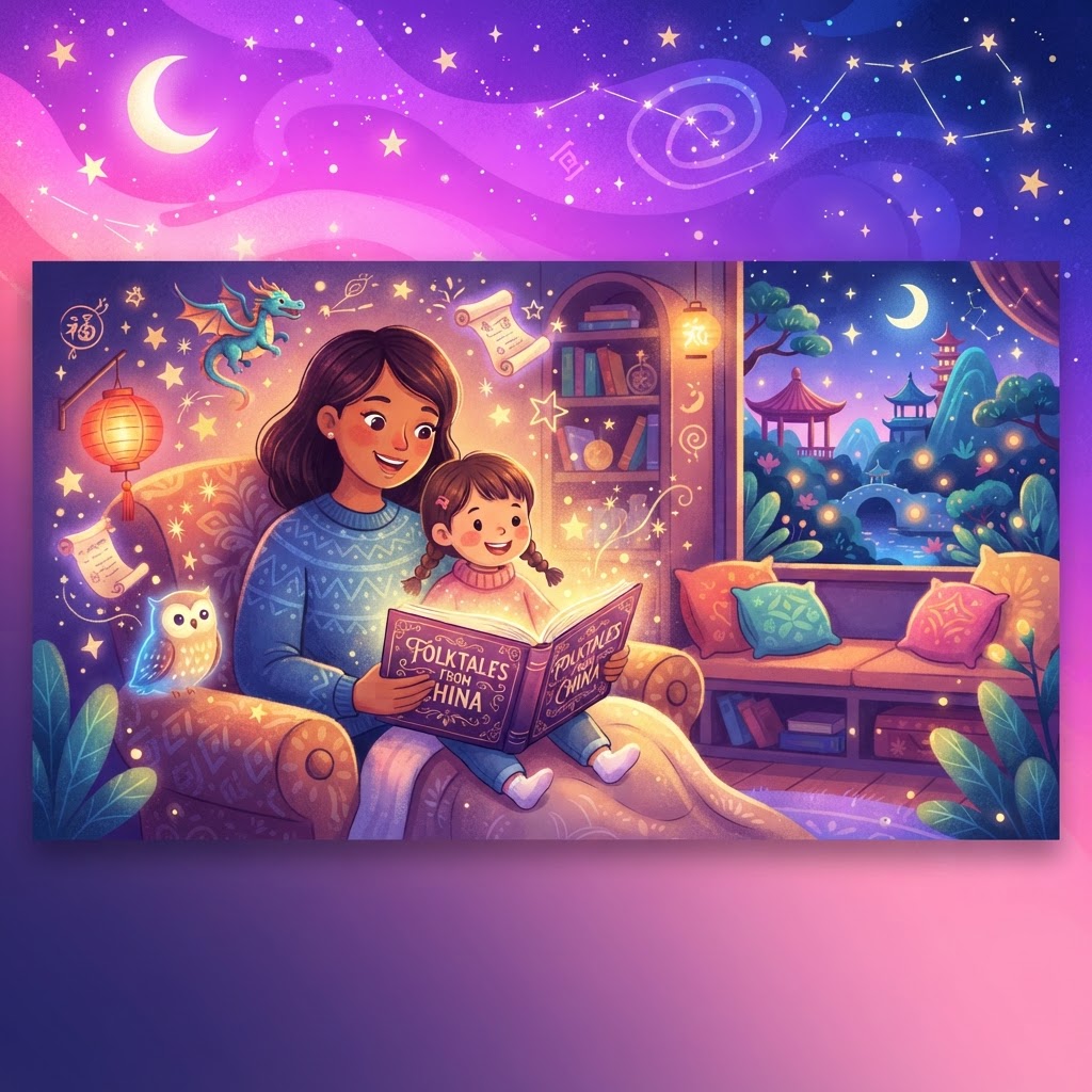 Featured image for China Folktales for Kids: Stories and Lessons - InstaTales AI storytelling blog