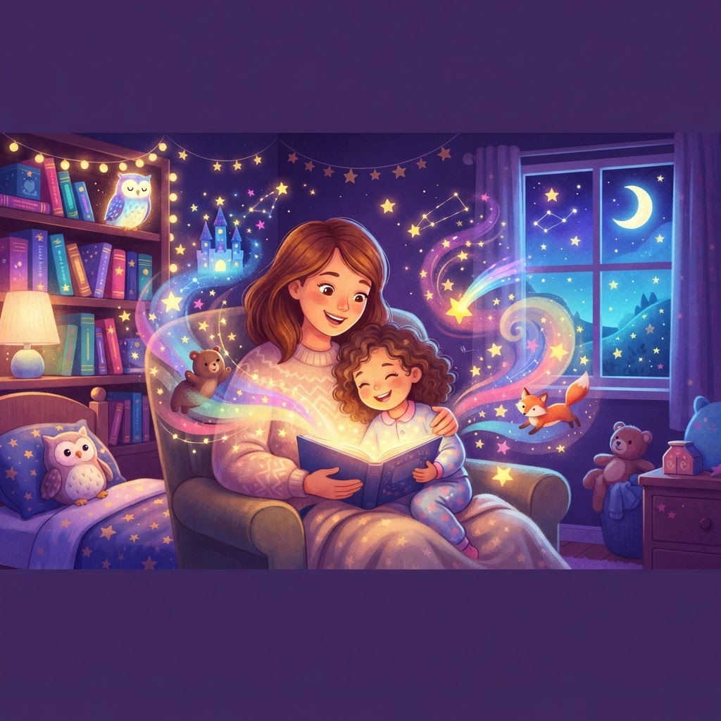 Featured image for Bedtime Stories When Kids Have Nightmares - InstaTales AI storytelling blog
