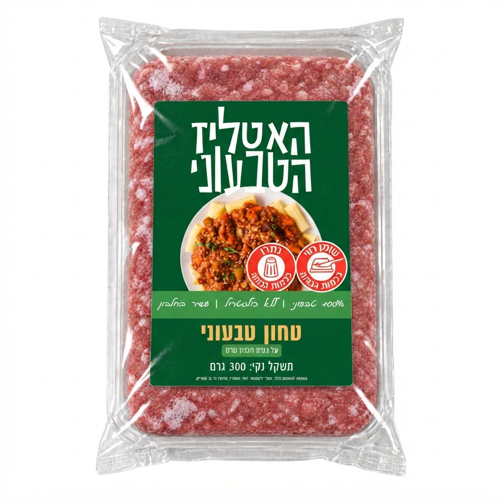 טחון בקר טבעוני