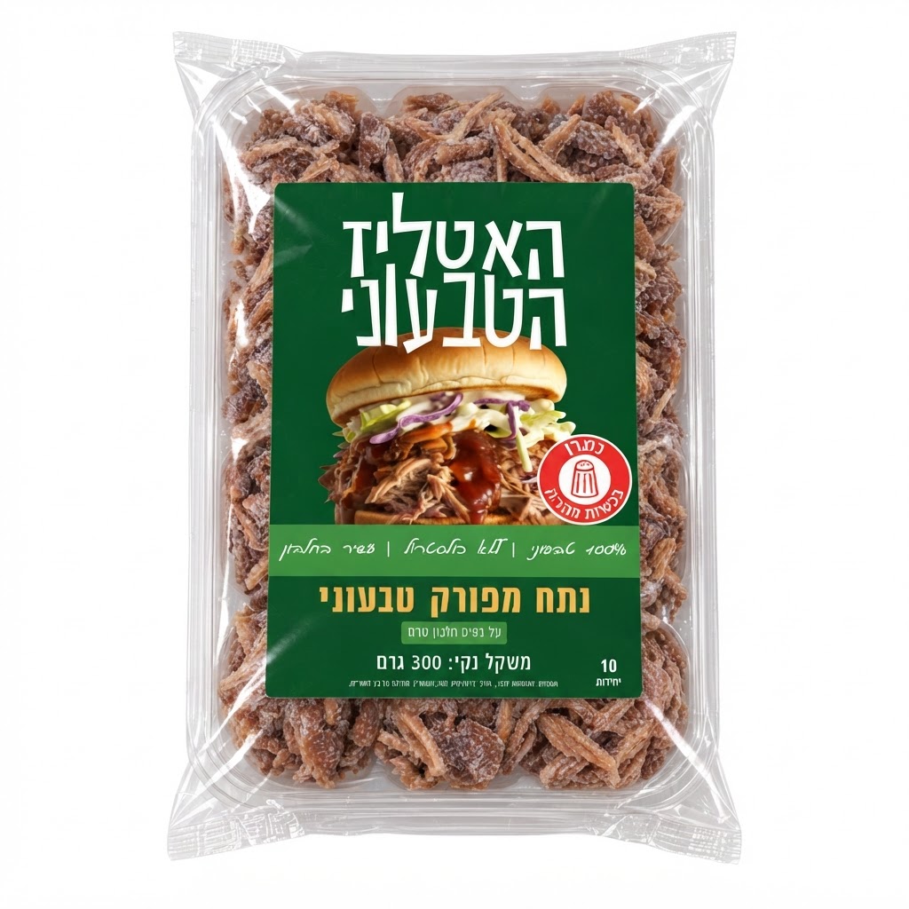 בשר מפורק טבעוני