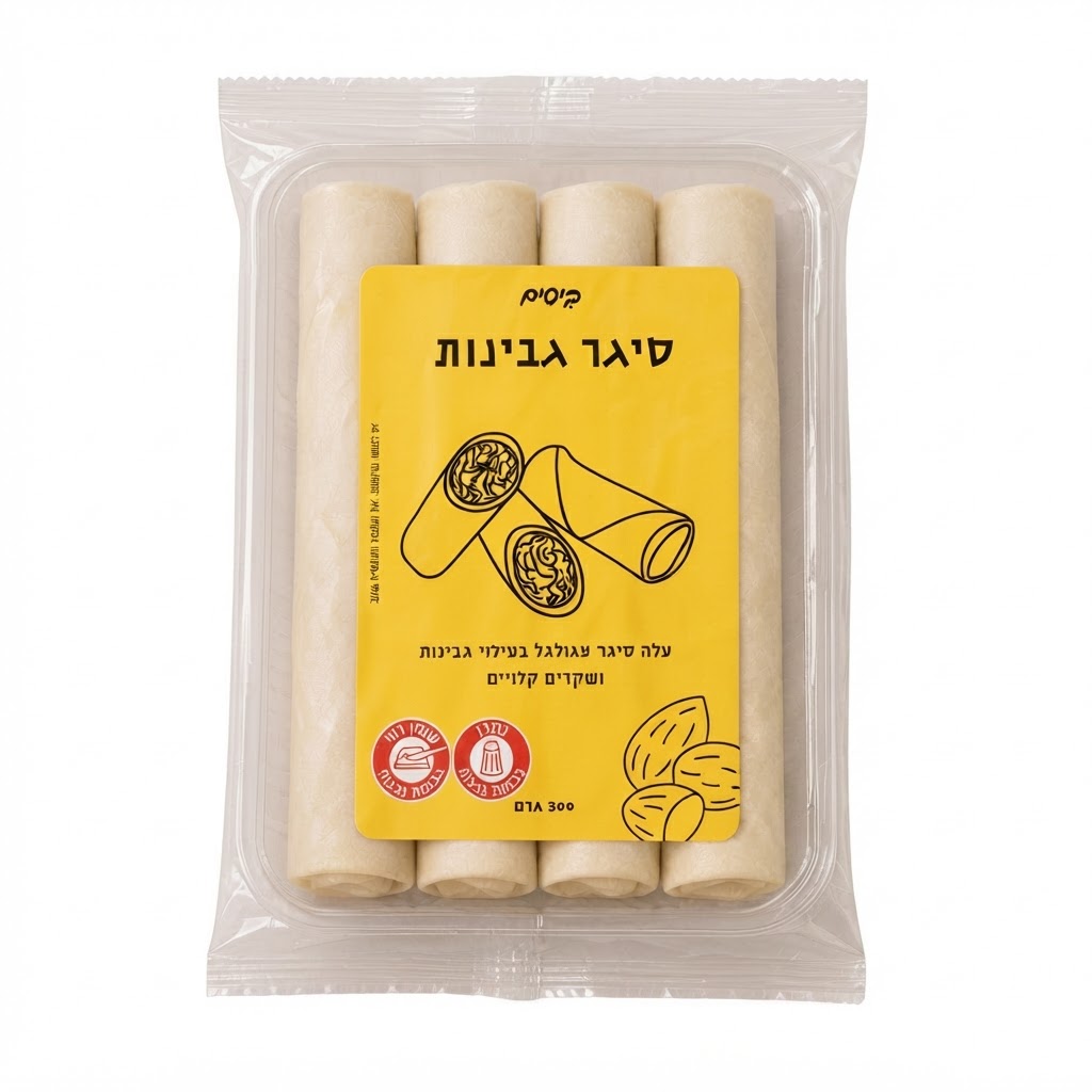 סיגר גבינות ושקדים
