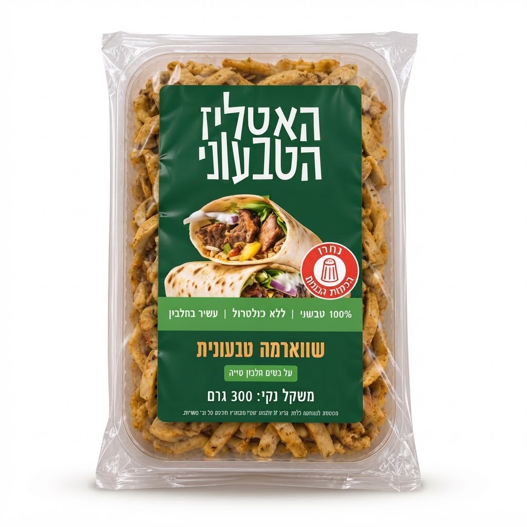 שווארמה ים תיכונית טבעוני
