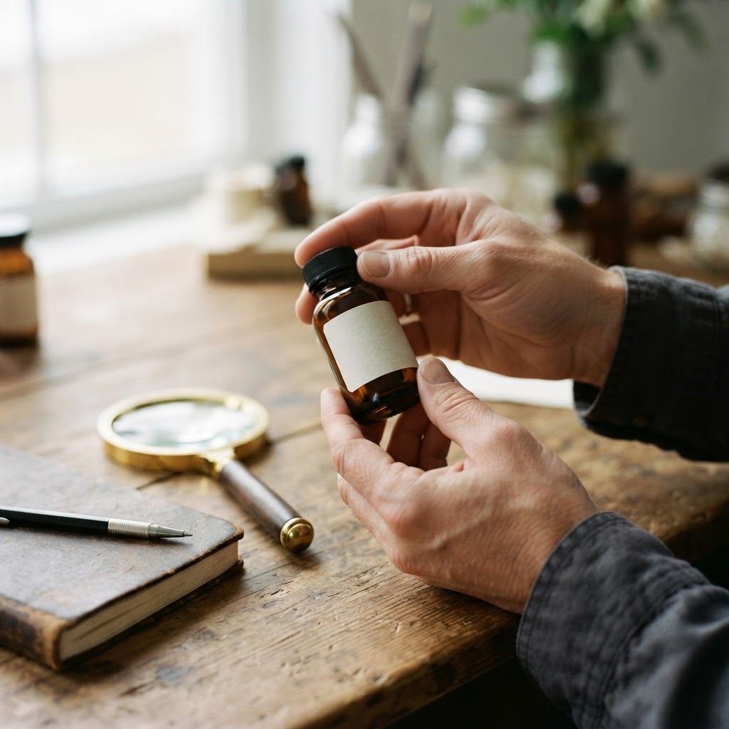 Editorial illustration for How to Read a Herbal Supplement Label Before You Buy