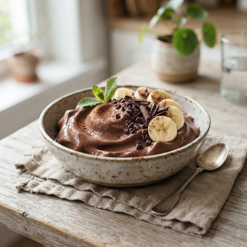 Schoko-Bananen-Nice-Cream