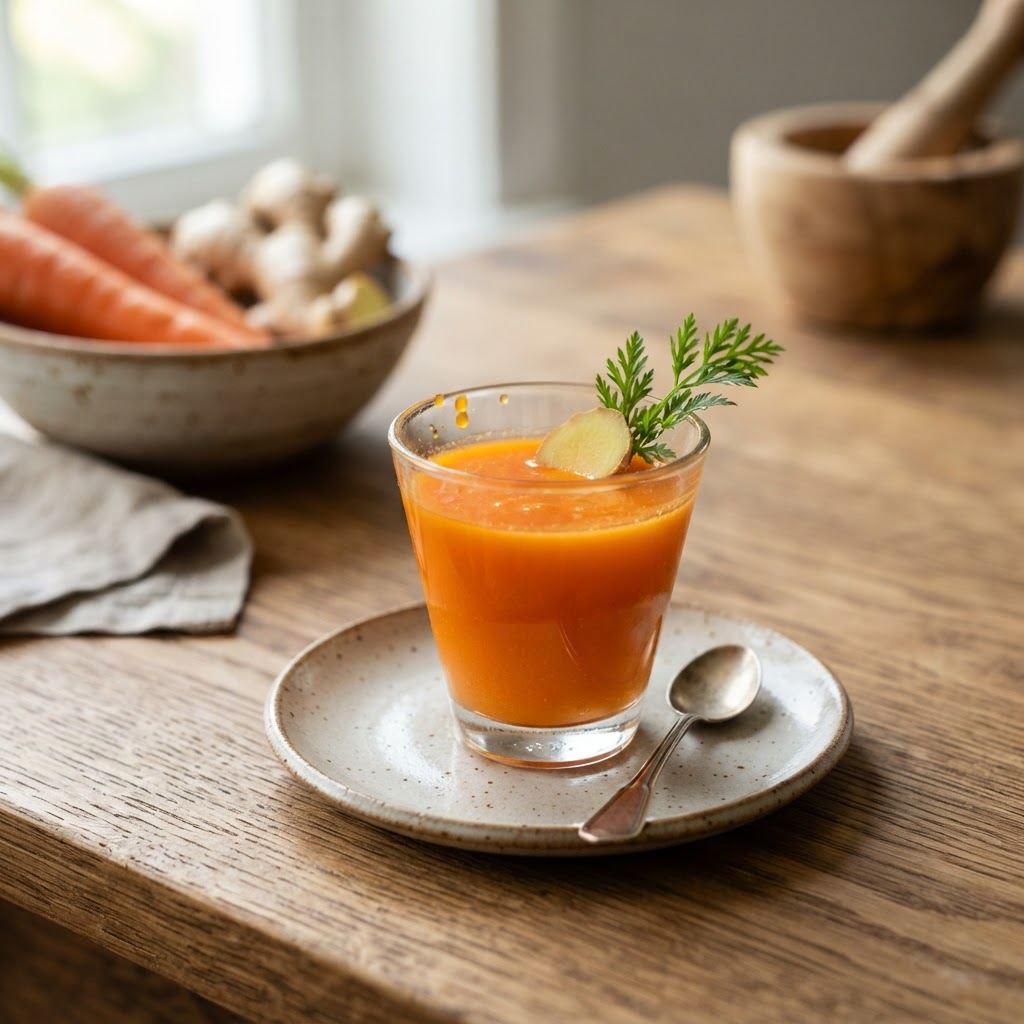 Karotten-Ingwer-Wellness-Shot