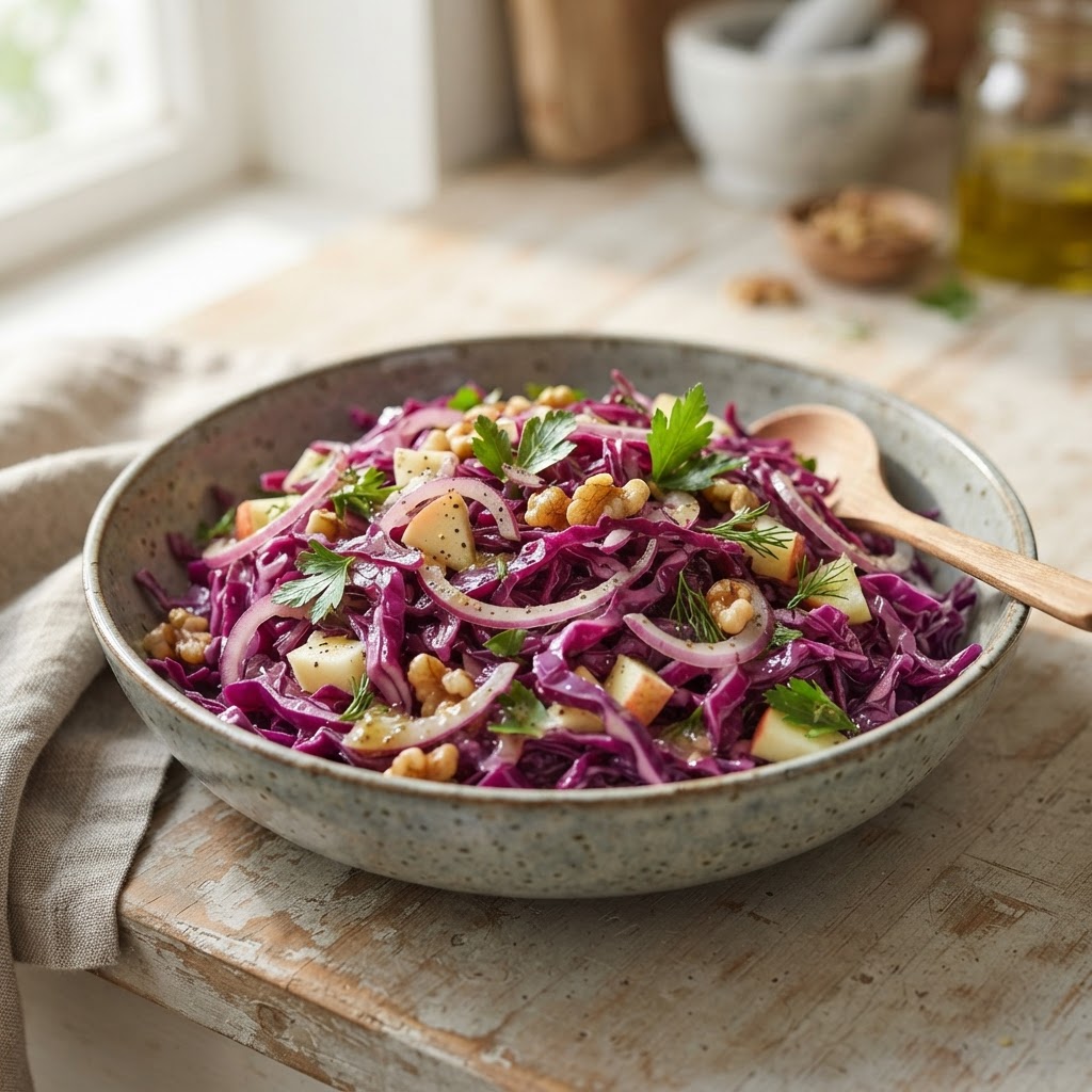 Rotkohl-Salat