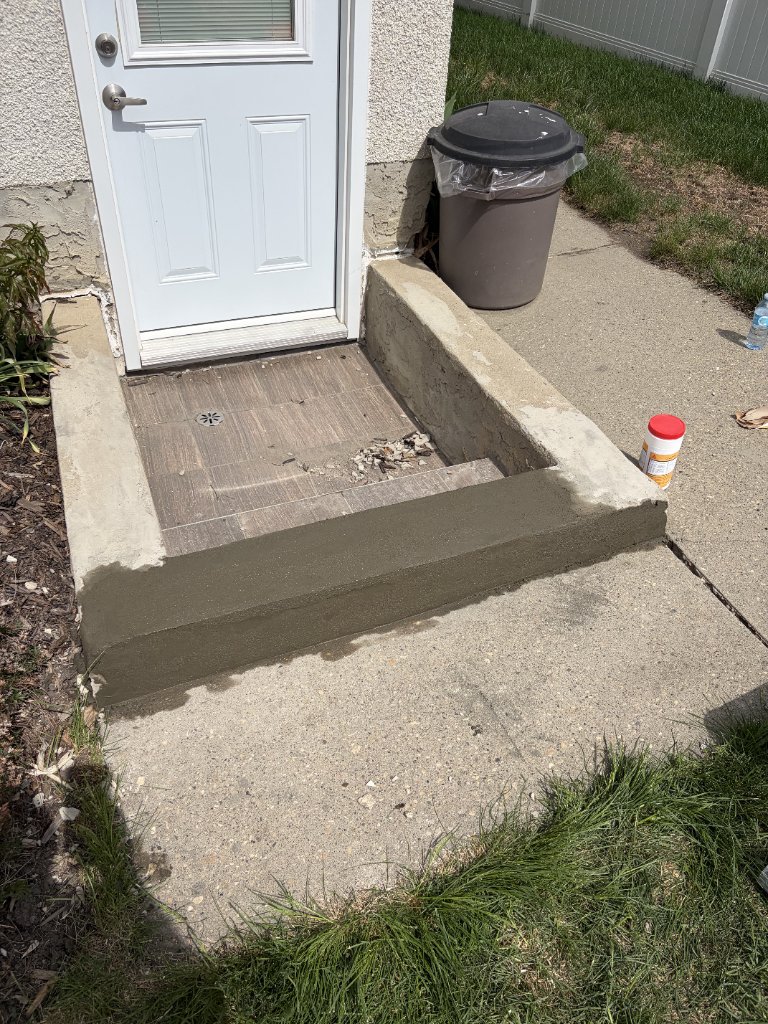 Concrete Repair — MW Construction and Landscaping project 14 in Edmonton & Beaumont, Alberta