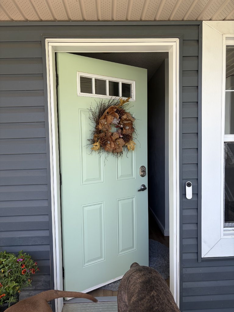Door Paint — MW Construction and Landscaping project 12 in Edmonton & Beaumont, Alberta