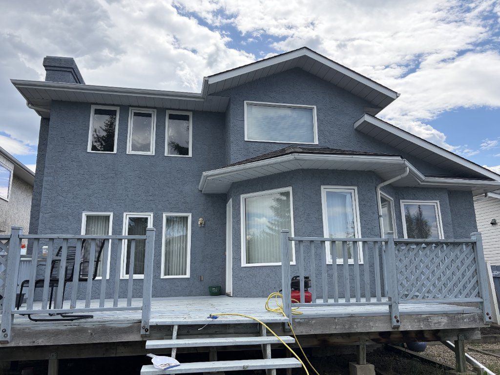 Garage floor concrete repair — MW Construction and Landscaping project in Edmonton & Beaumont, Alberta