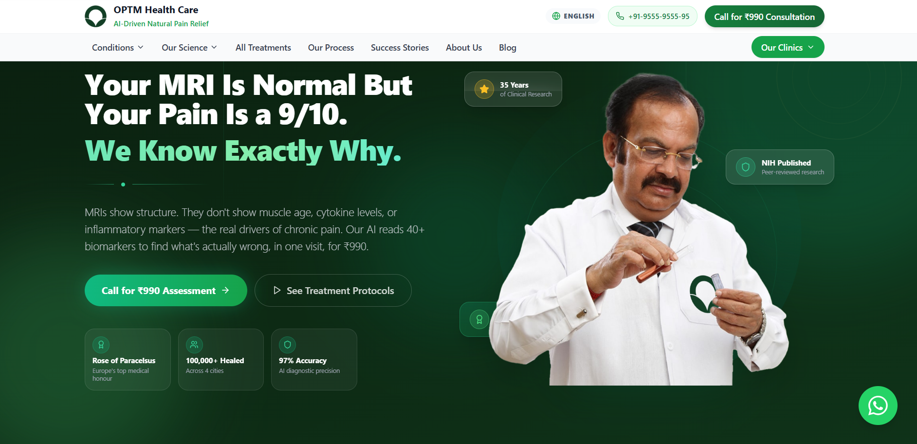 Health Care- Doctors-Clinics template preview